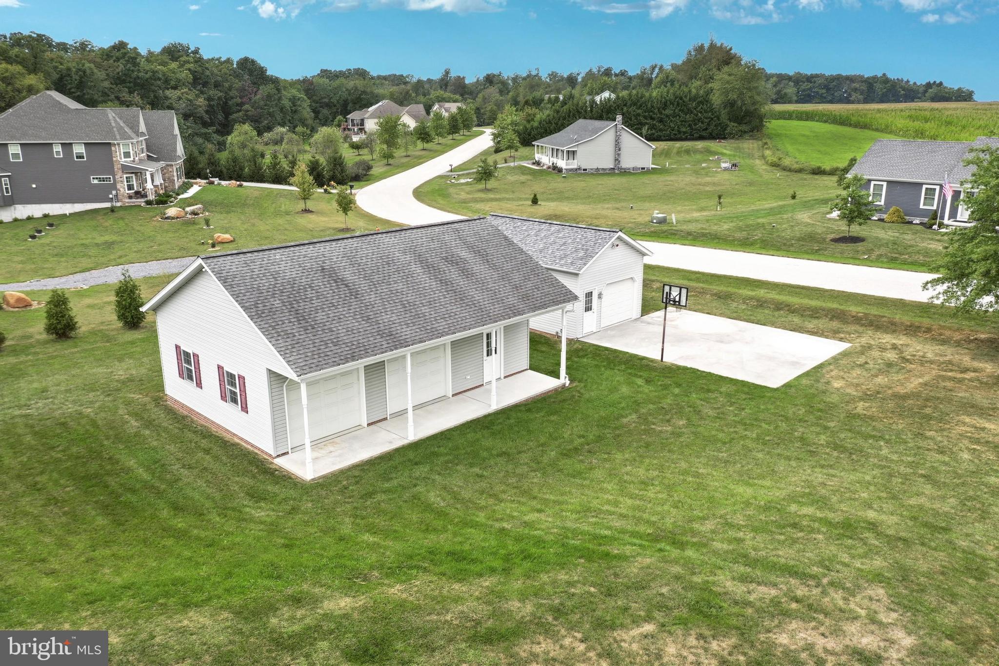 645 Kindig Road Littlestown, PA 17340 - Photo 9 of 61 an aerial view of a house with a yard