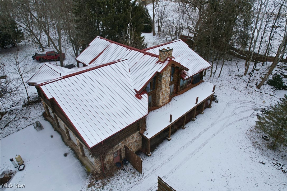 8026 Lee Road Northwest Malvern, OH 44644 - Photo 38 of 44 View of snowy aerial view