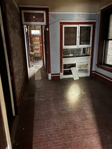 a view of water heater room