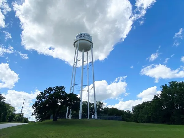 a view of a city with lots of green space
