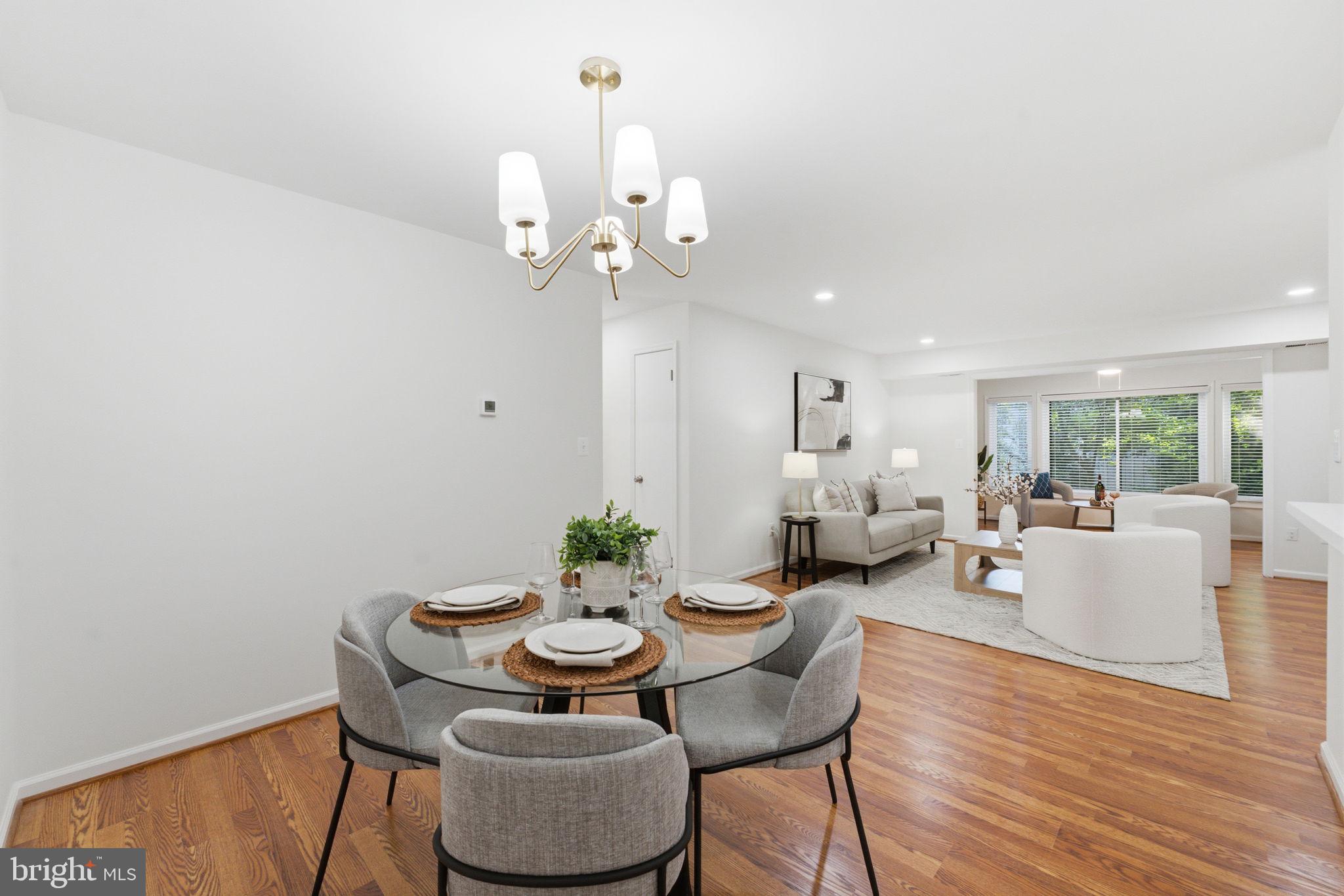 2238 Hunter's Run Drive Reston, VA 20191 - Photo 10 of 46 Open to kitchen and living