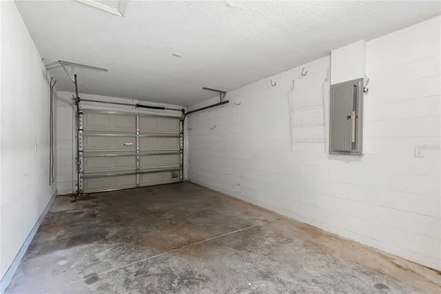 a view of a room with an empty space