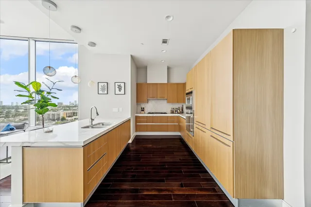 a bathroom with a sink and a bathtub