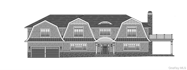 a view of house with a balcony and outdoor space