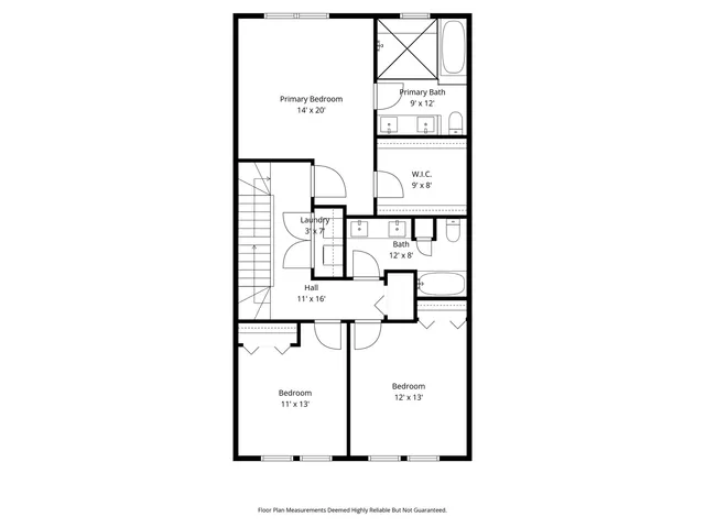 a picture of a bench in a white building