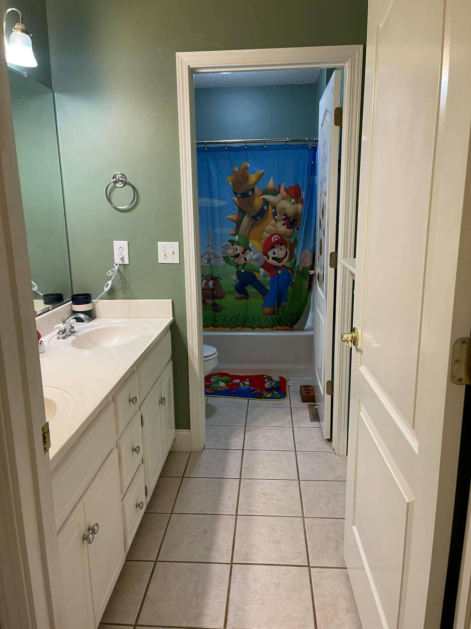 21127 Benvalen Road Andalusia, AL 36420 - Photo 20 of 36 a bathroom with a sink a vanity and a mirror
