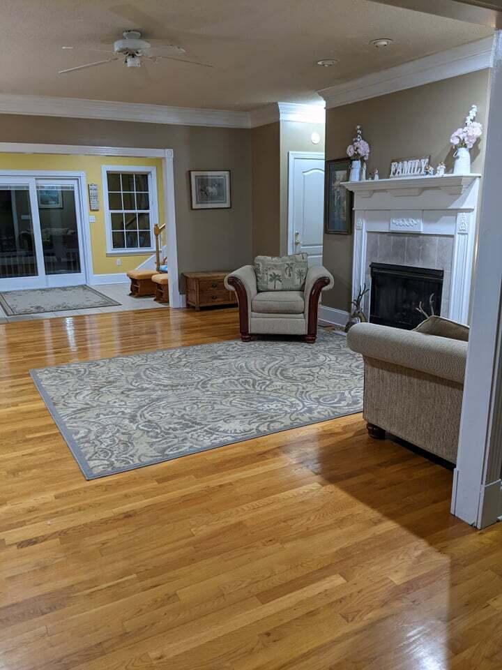 21127 Benvalen Road Andalusia, AL 36420 - Photo 7 of 36 a living room with furniture and a fireplace