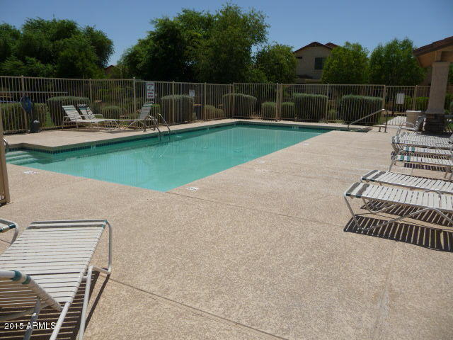 923 South Racine Lane Gilbert, AZ 85296 - Photo 30 of 32 a view of a garden with wooden floor