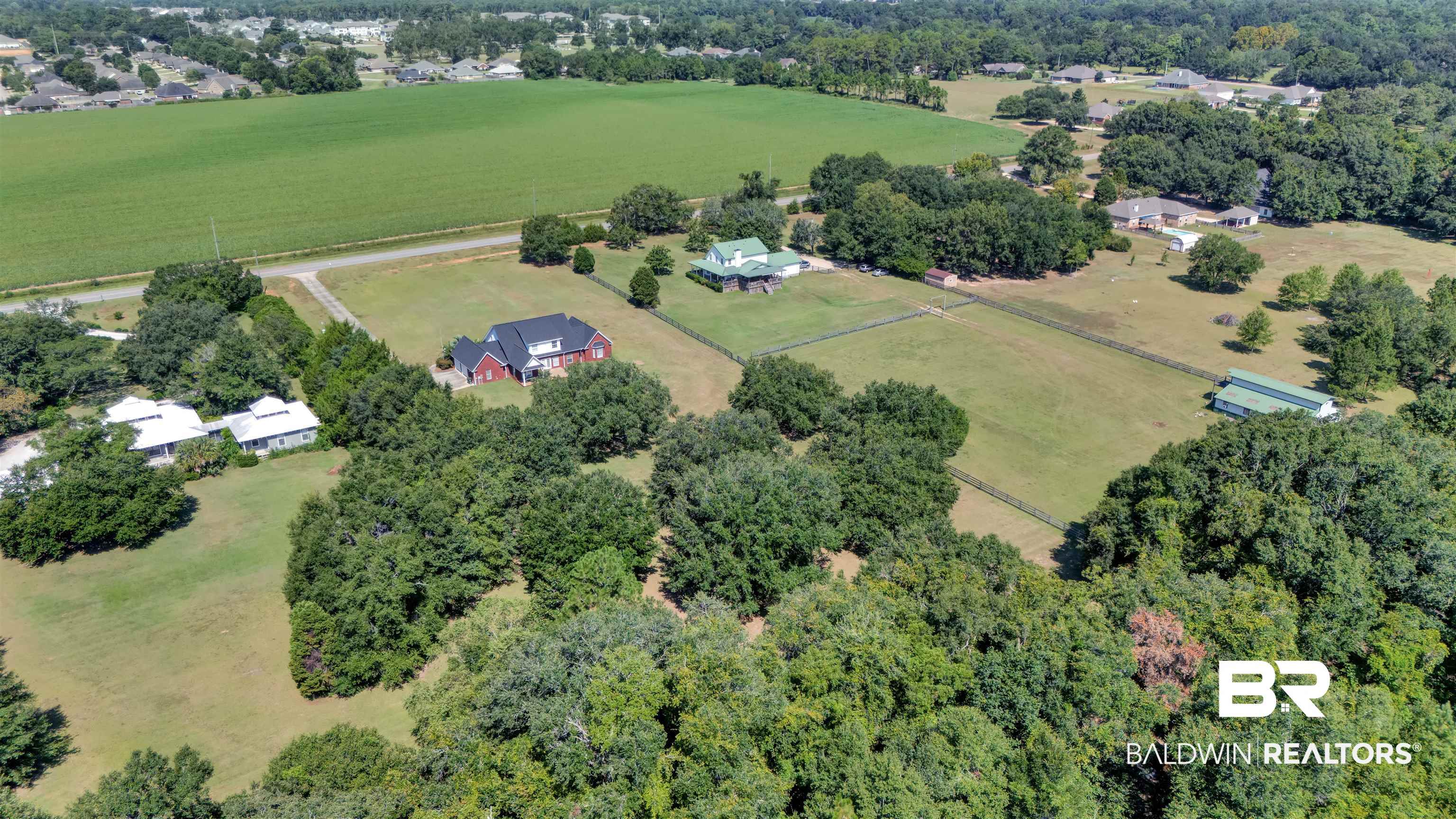 27688 Rigsby Road Daphne, AL 36526 - Photo 6 of 56 Drone / aerial view featuring a rural view