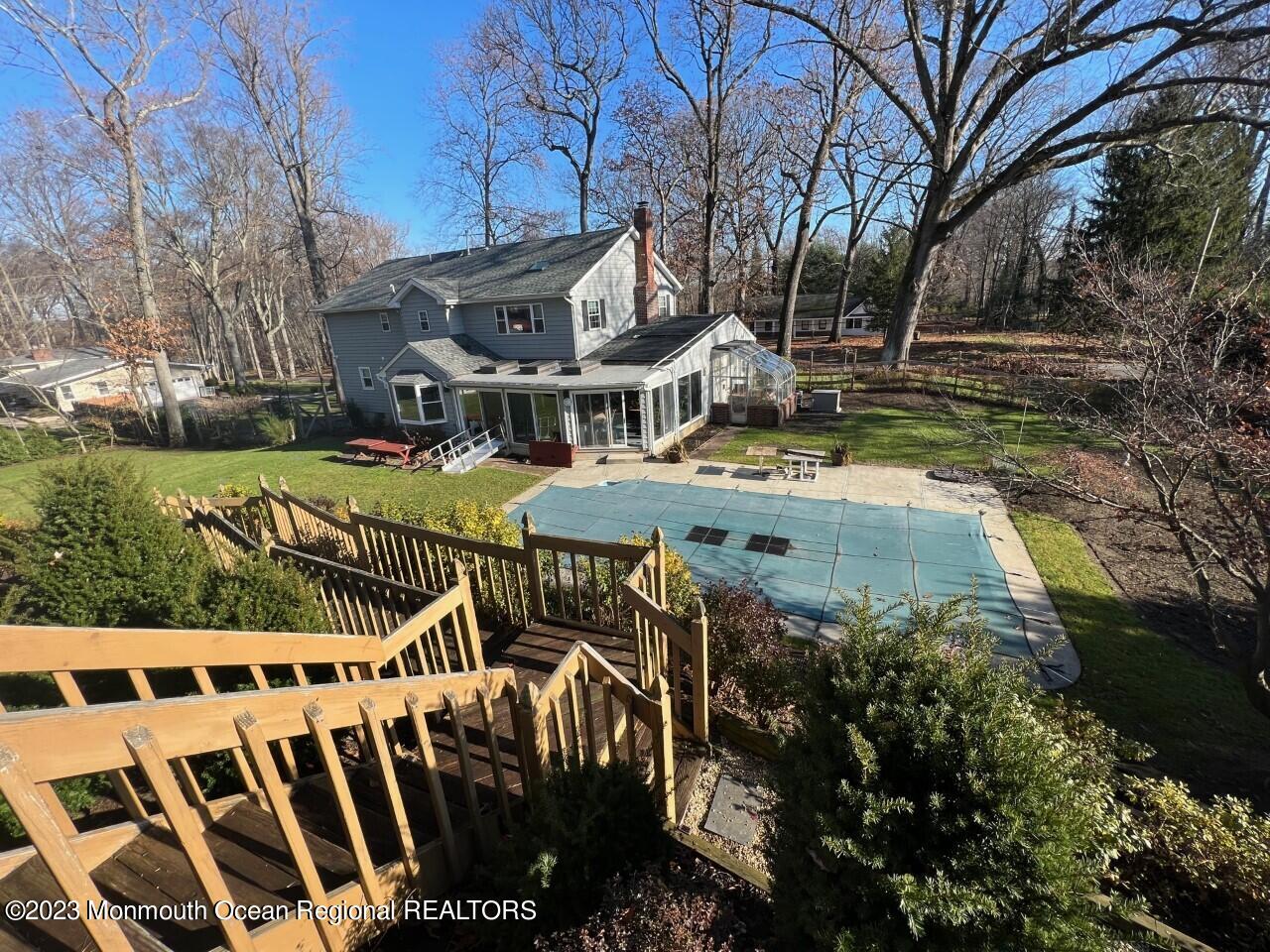 5 Rosedale Terrace Holmdel, NJ 07733 - Photo 49 of 55 South-western elevation