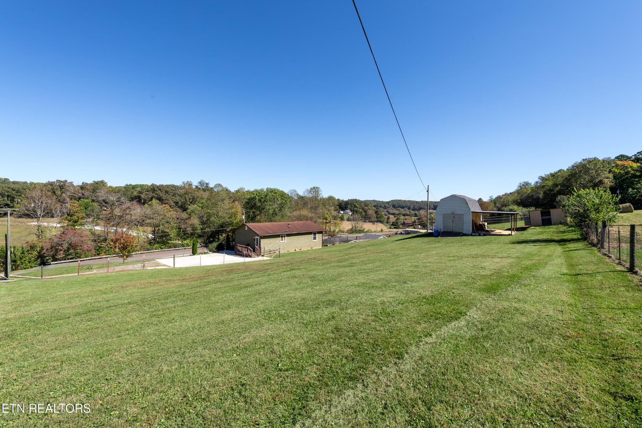 759 Laurel Road Clinton, TN 37716 - Photo 8 of 28 a view of a field with an trees