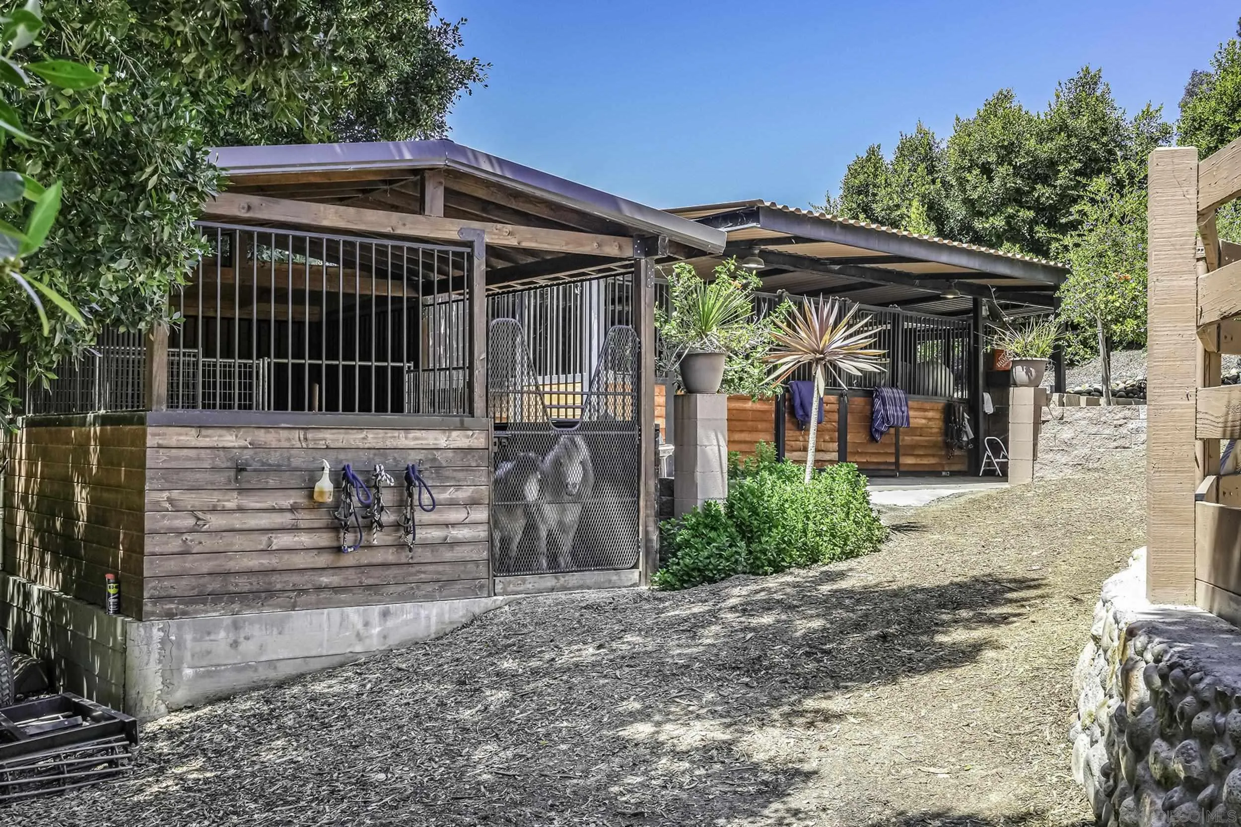 5305 La Crescenta Road Rancho Santa Fe, CA 92067 - Photo 21 of 63 2 additional bonus barns, one for mini horses
