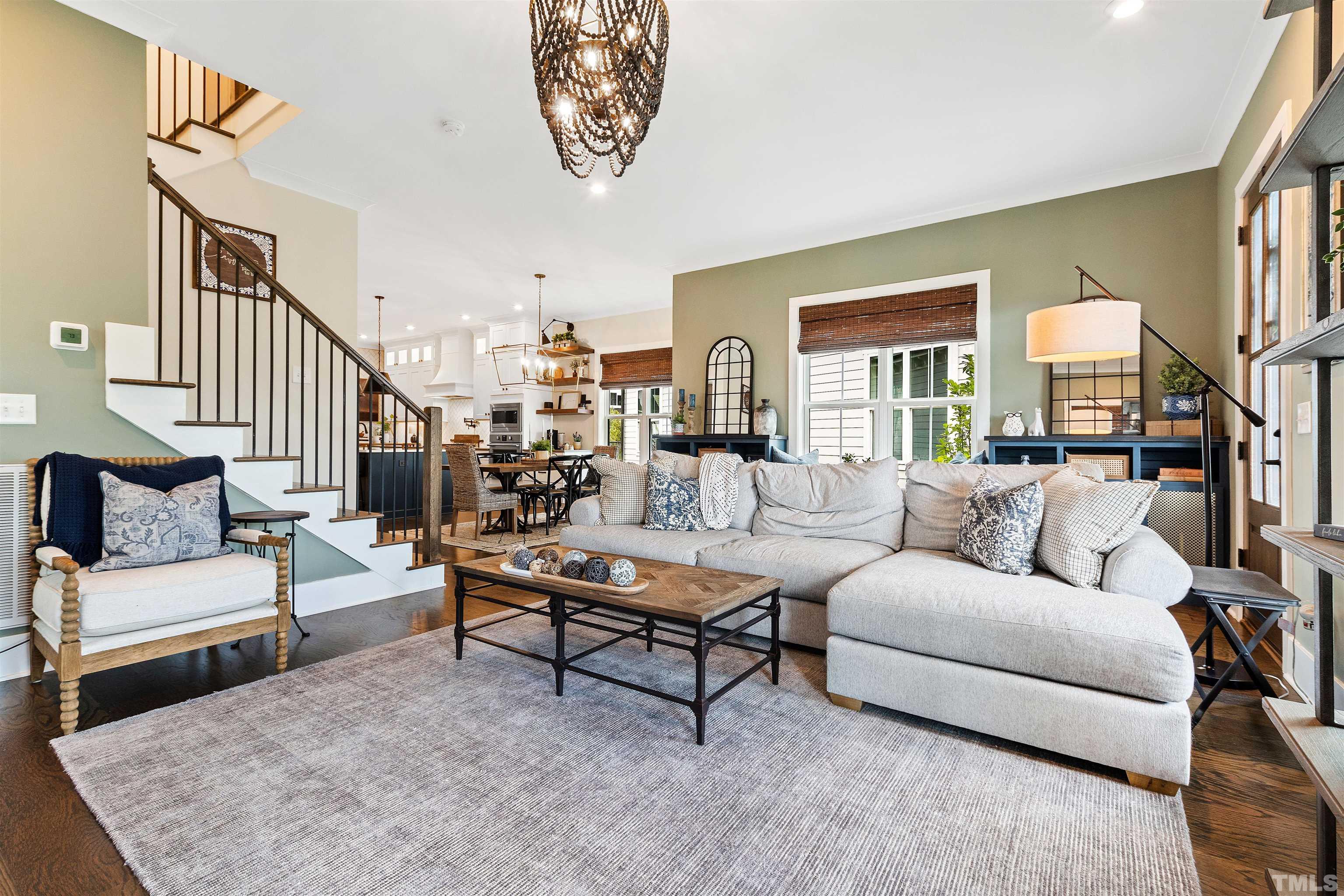 700 Daniel Ridge Rd. Wendell, NC 27591 - Photo 2 of 62 a living room with furniture and a wooden floor