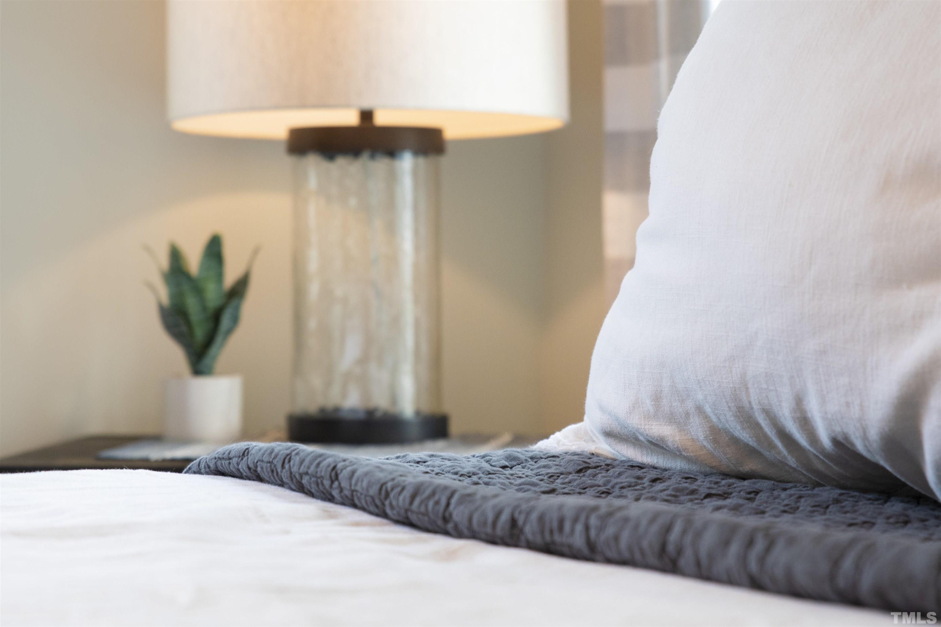 700 Daniel Ridge Rd. Wendell, NC 27591 - Photo 25 of 62 a bedroom with a bed and a potted plant