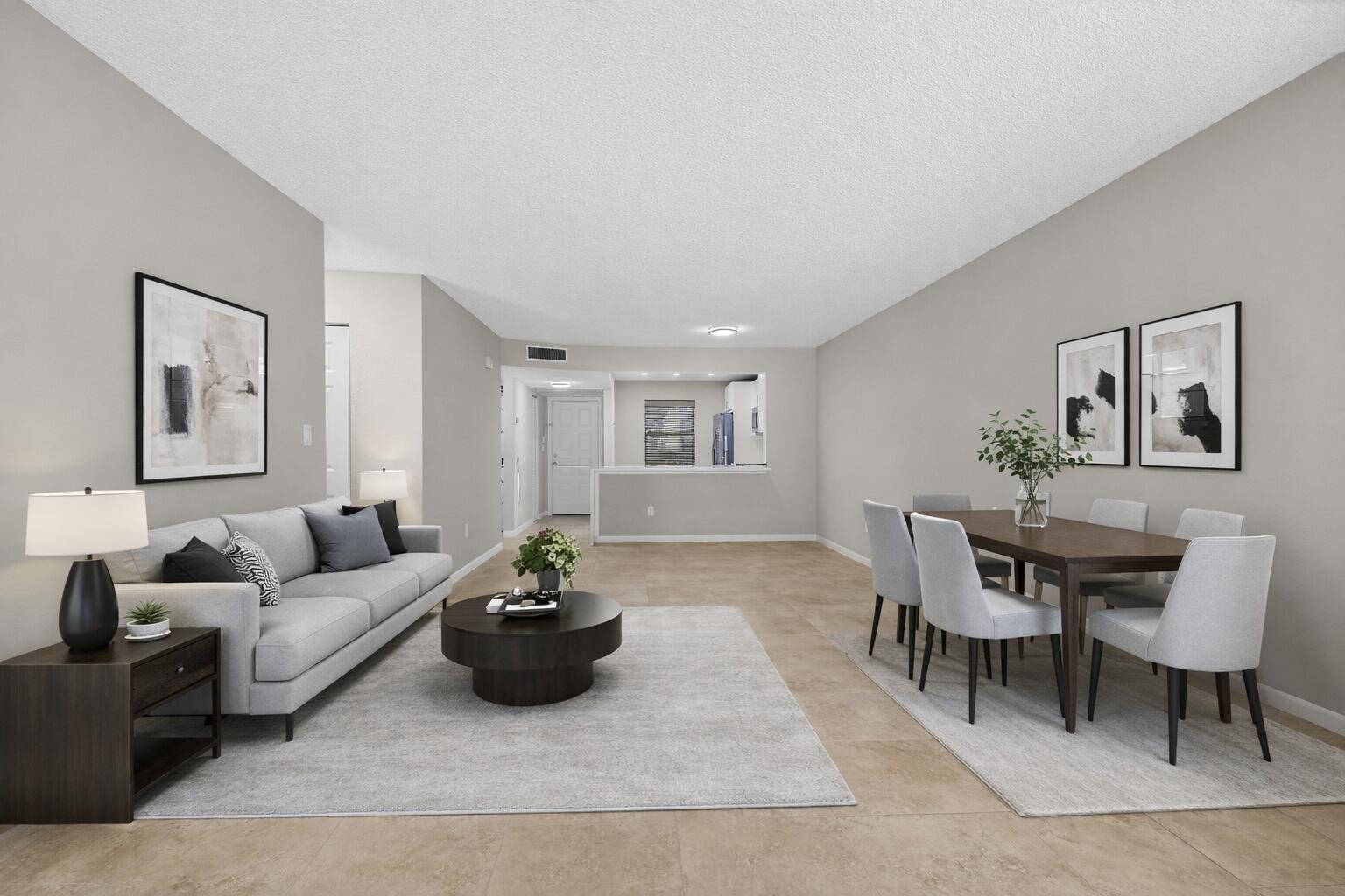 8299 Boca Glades Boulevard East Boca Raton, FL 33434 - Photo 6 of 67 Modern living and dining space