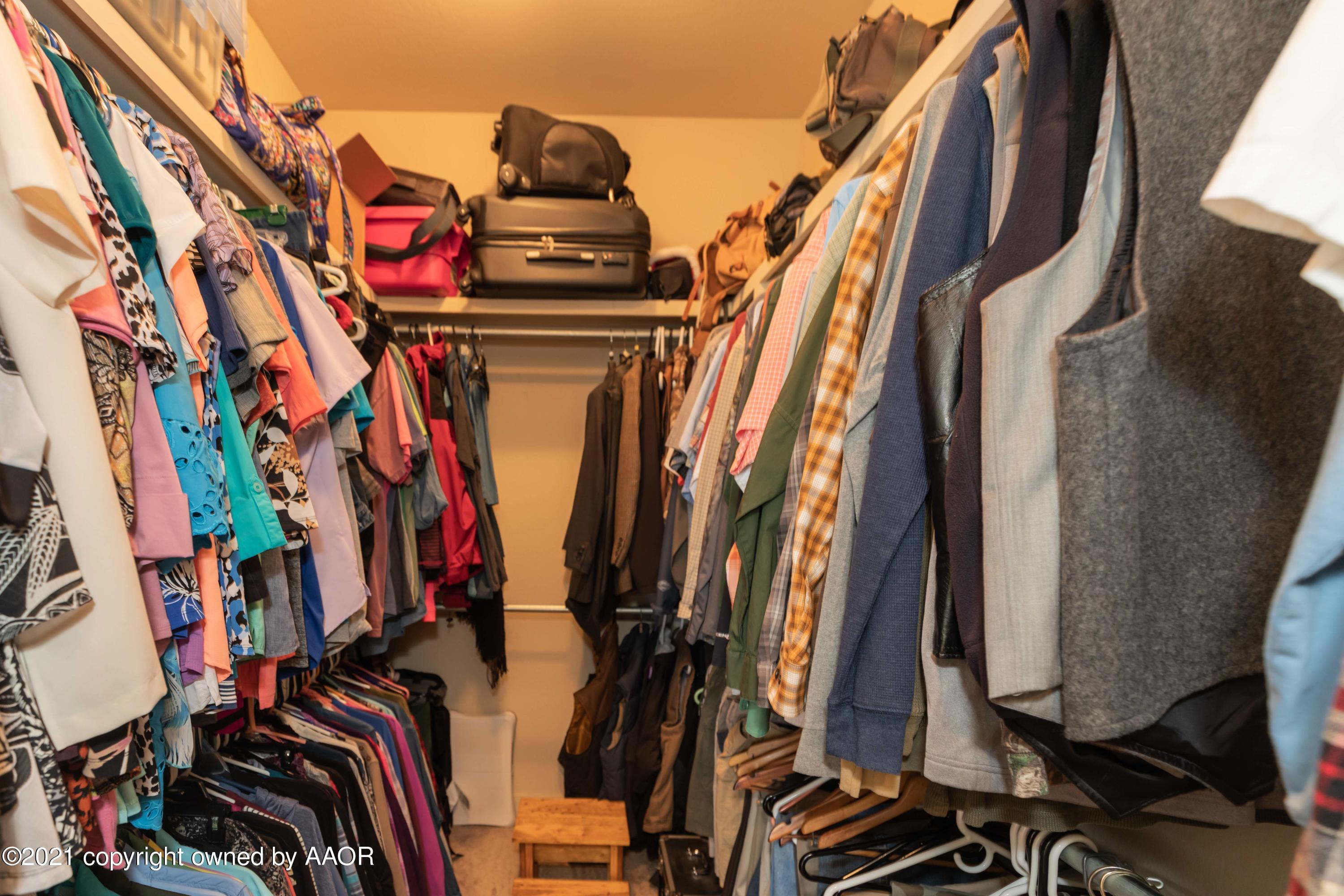 16350 Hope Road Canyon, TX 79015 - Photo 27 of 57 MASTER CLOSET