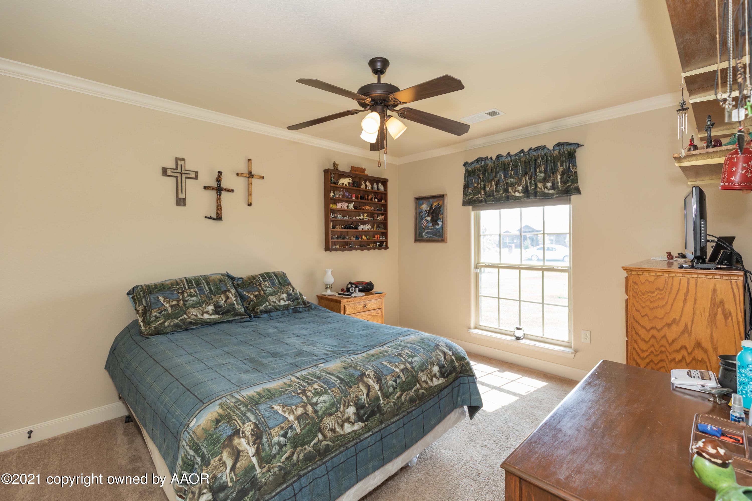 16350 Hope Road Canyon, TX 79015 - Photo 37 of 57 BEDROOM 3 VIEW 1