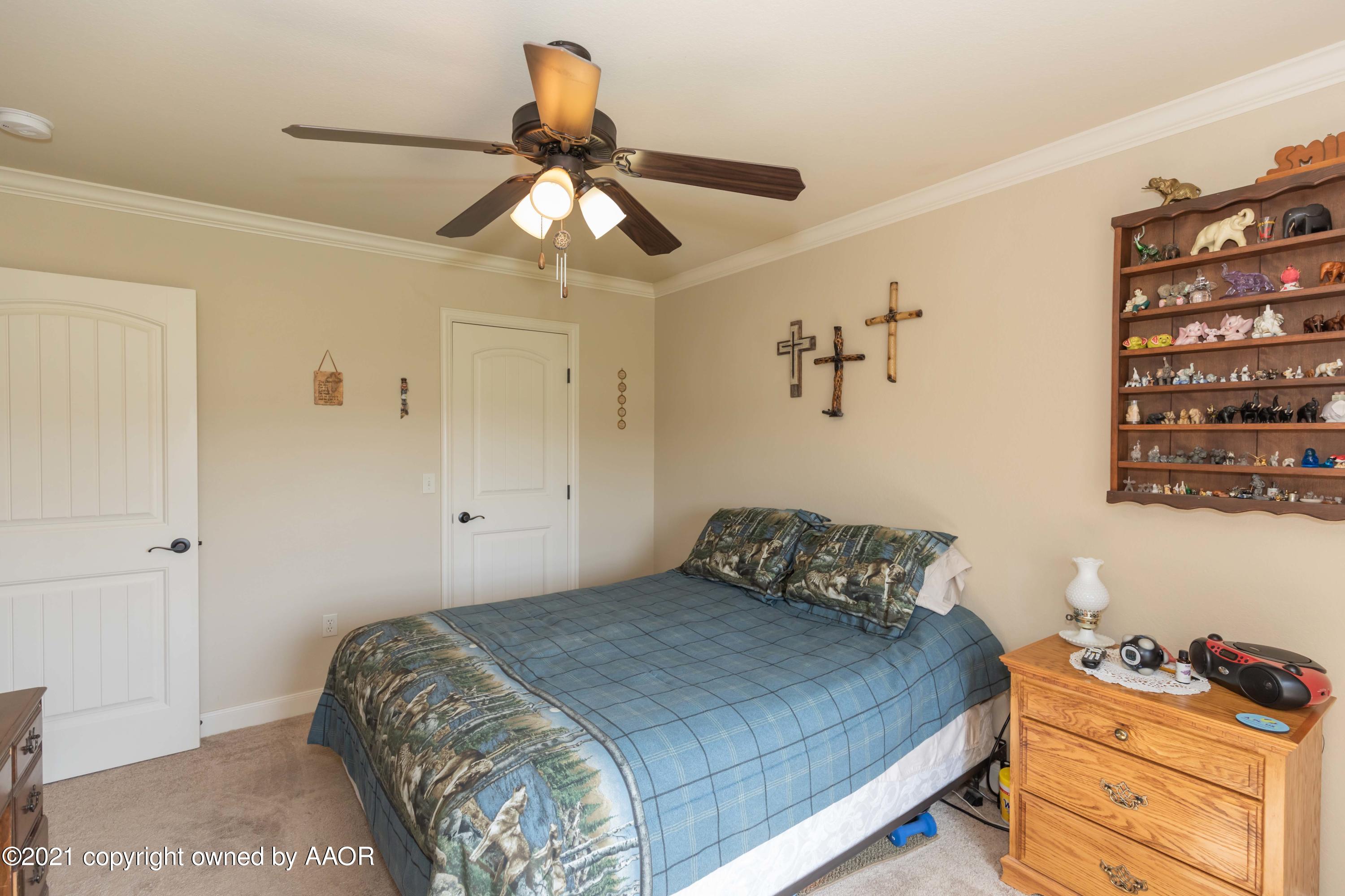 16350 Hope Road Canyon, TX 79015 - Photo 38 of 57 BEDROOM 3 VIEW 2