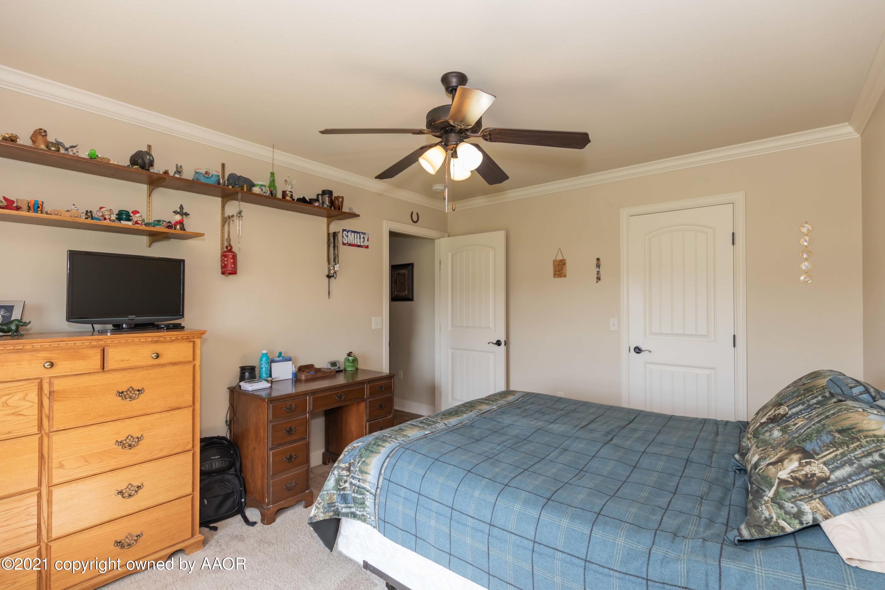 16350 Hope Road Canyon, TX 79015 - Photo 39 of 57 BEDROOM 3 VIEW 3