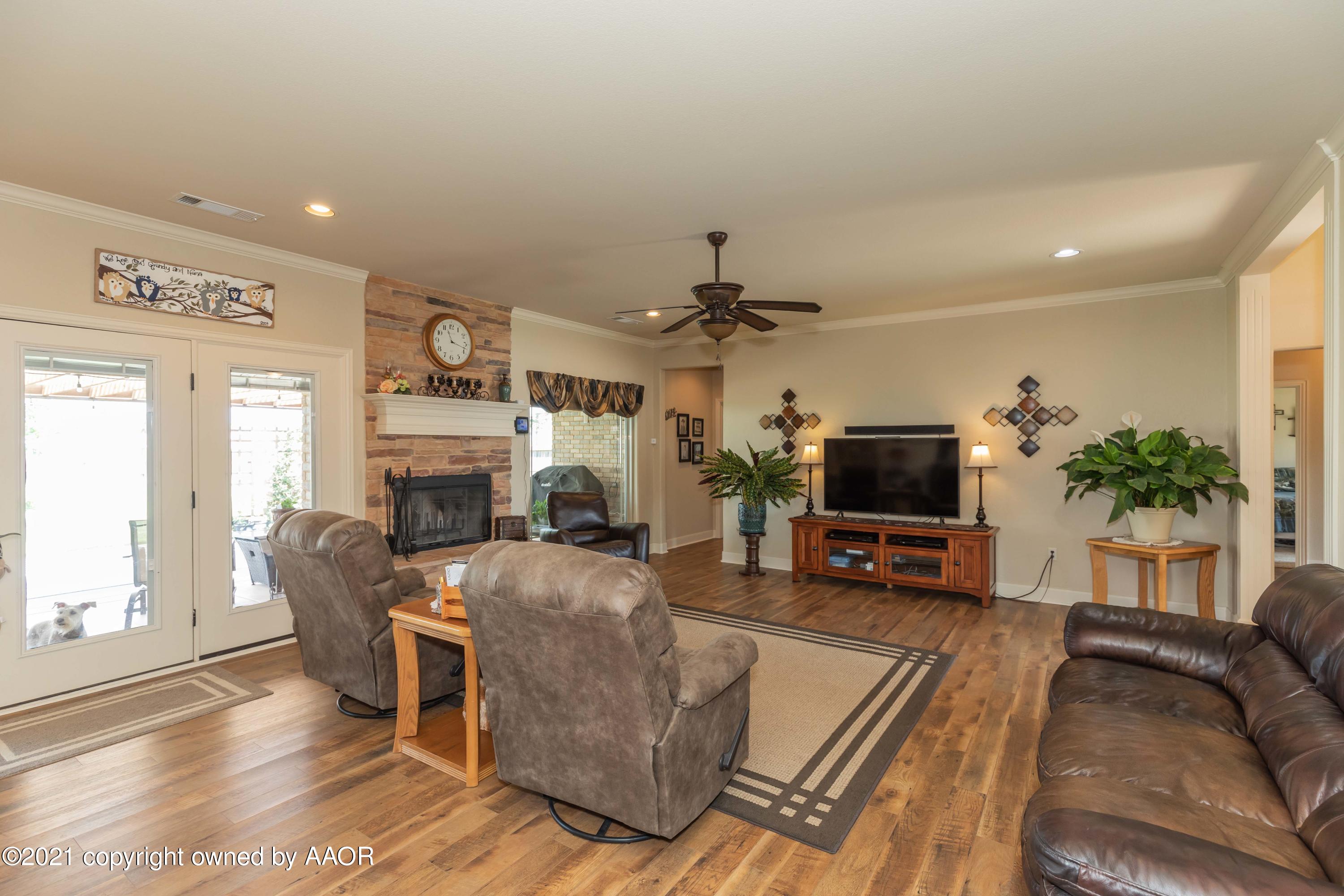 16350 Hope Road Canyon, TX 79015 - Photo 8 of 57 LIVING ROOM VIEW 1