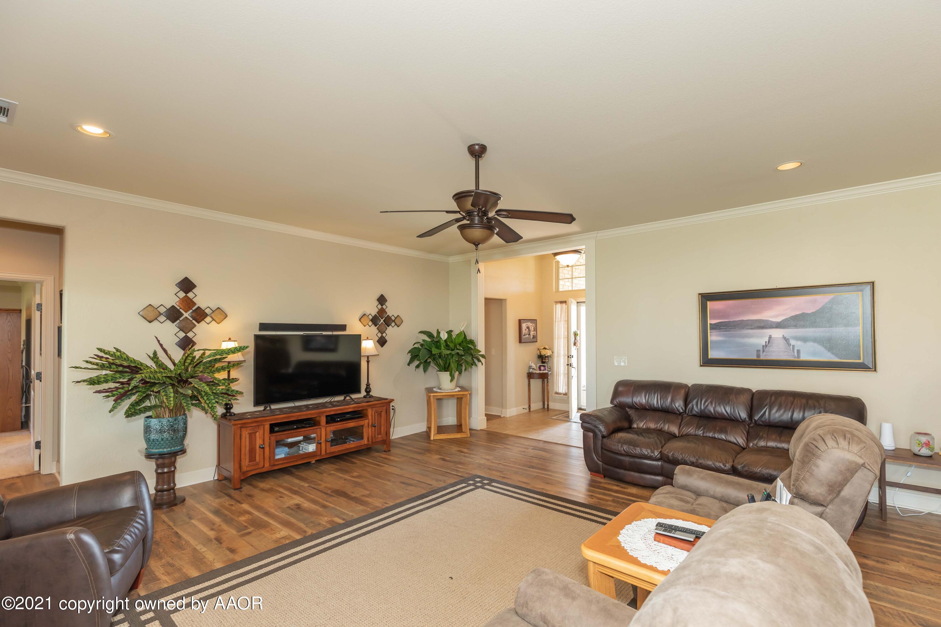 16350 Hope Road Canyon, TX 79015 - Photo 9 of 57 LIVING ROOM VIEW 2