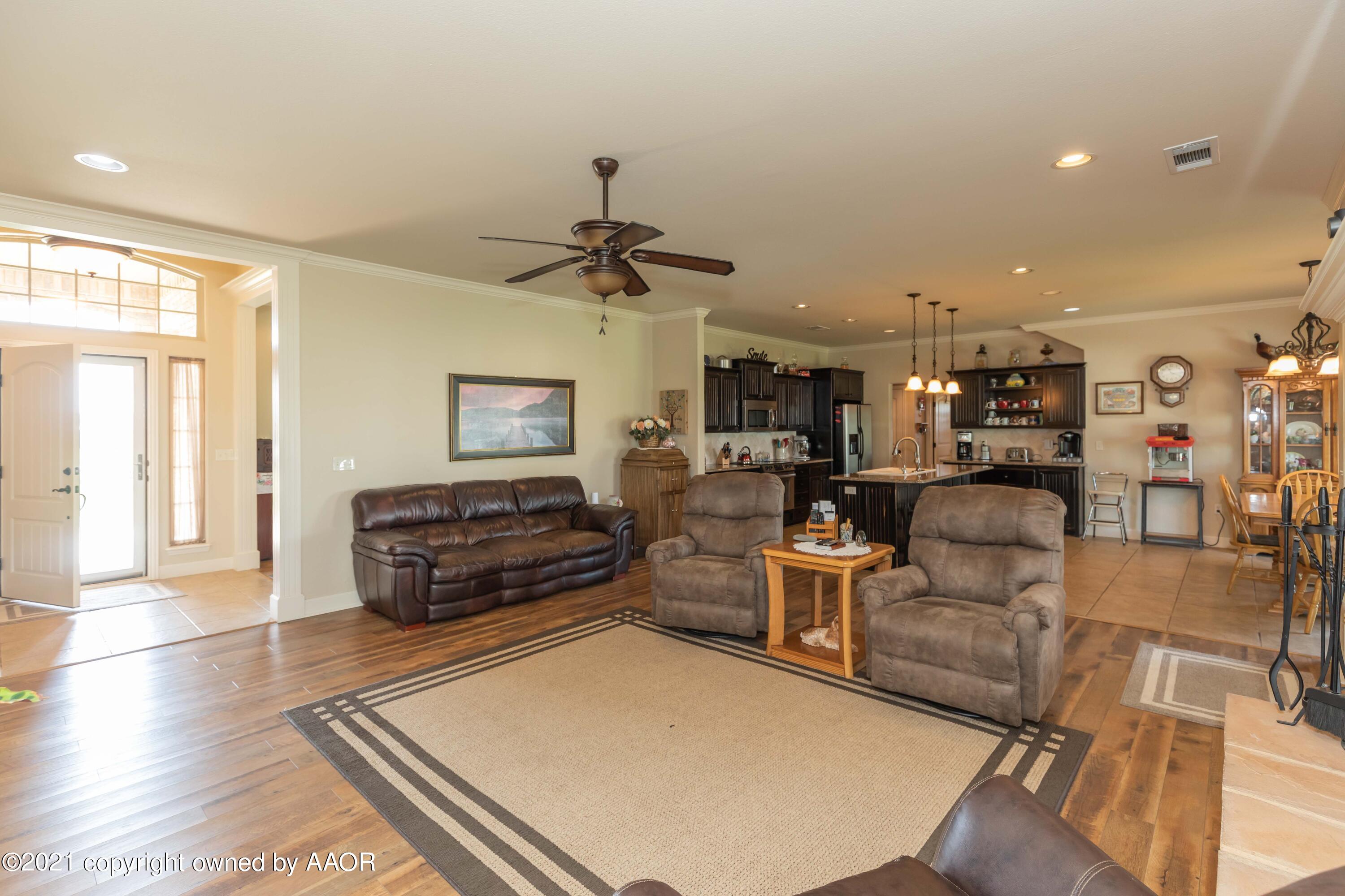 16350 Hope Road Canyon, TX 79015 - Photo 10 of 57 LIVING ROOM VIEW 3