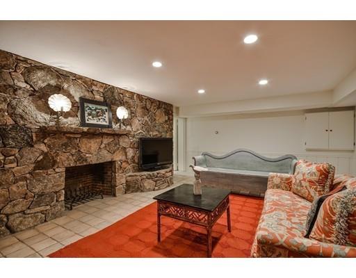 30 Whiting Road Wellesley, MA 02481 - Photo 22 of 24 a living room with furniture and a fireplace