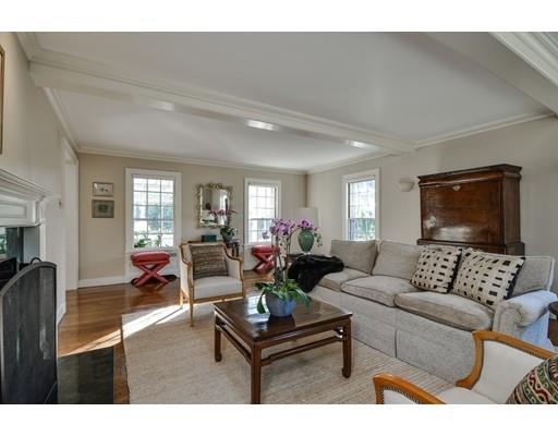 30 Whiting Road Wellesley, MA 02481 - Photo 6 of 24 a living room with furniture and a flat screen tv