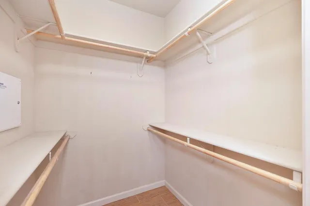 a view of a window in an empty room