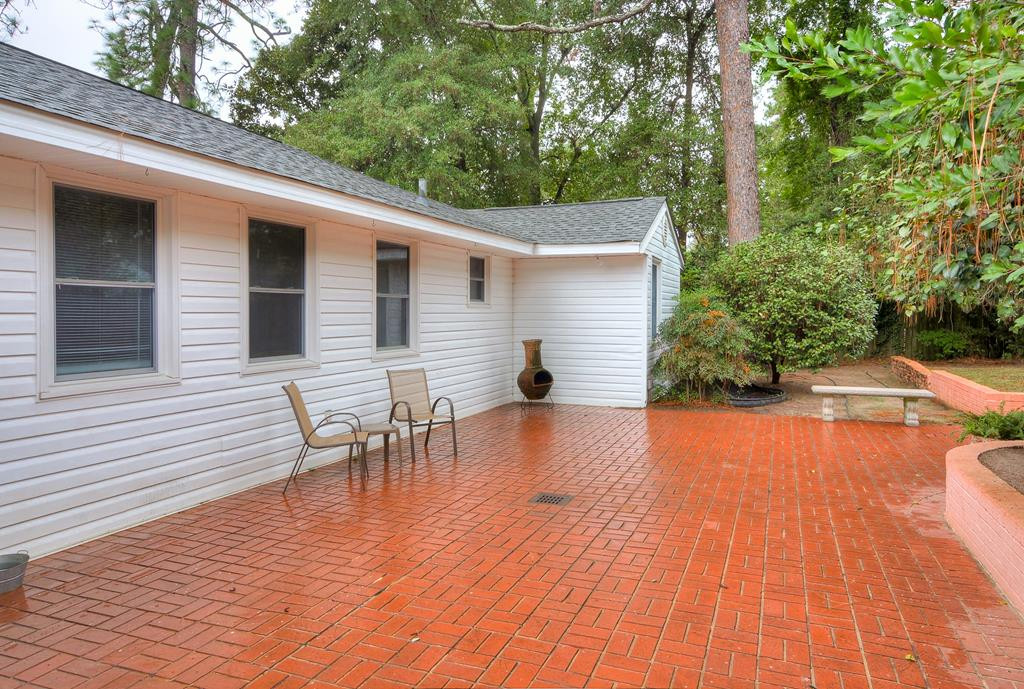 1018 Clark Road Southwest Aiken, SC 29803 - Photo 13 of 15 Brick Patio