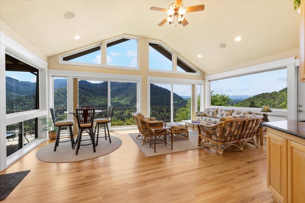 3344 Pearce Park Road Grants Pass, OR 97526 - Photo 1 of 65 Two slider doors go out to deck. Huge room to dine and visit.