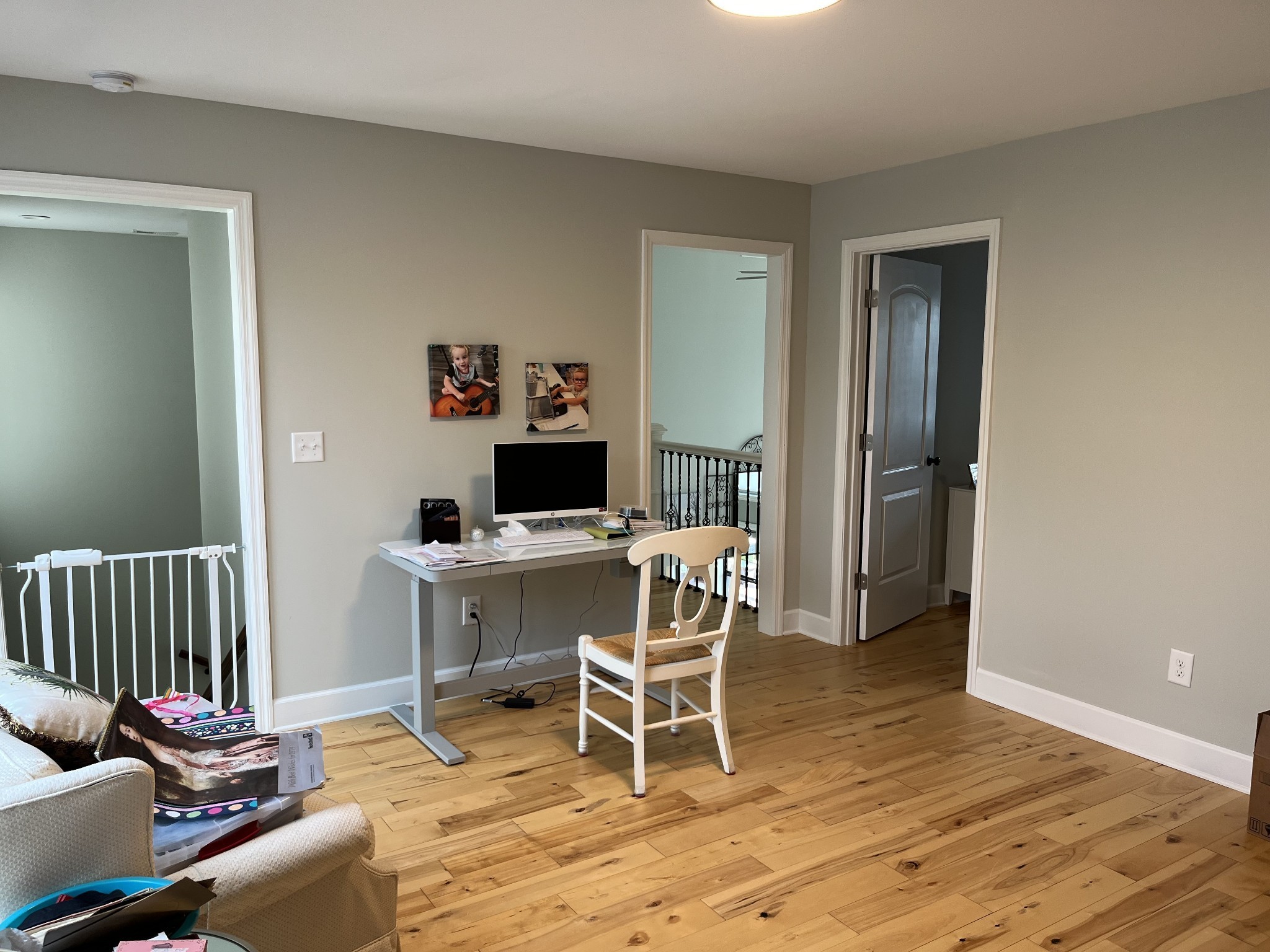 950 Sauger Road Charlotte, TN 37036 - Photo 25 of 46 a work room with furniture and wooden floor