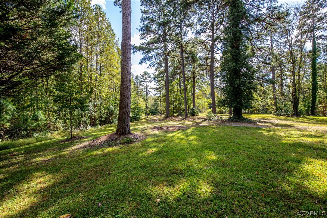 4586 Broad St Road Gum Spring, VA 23065 - Photo 8 of 23 a view of outdoor space with trees all around