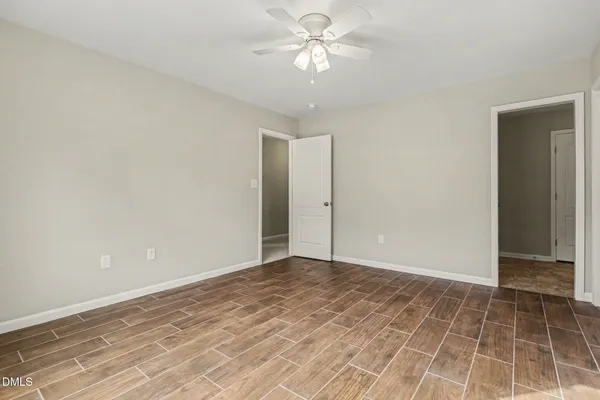 wooden floor in an empty room
