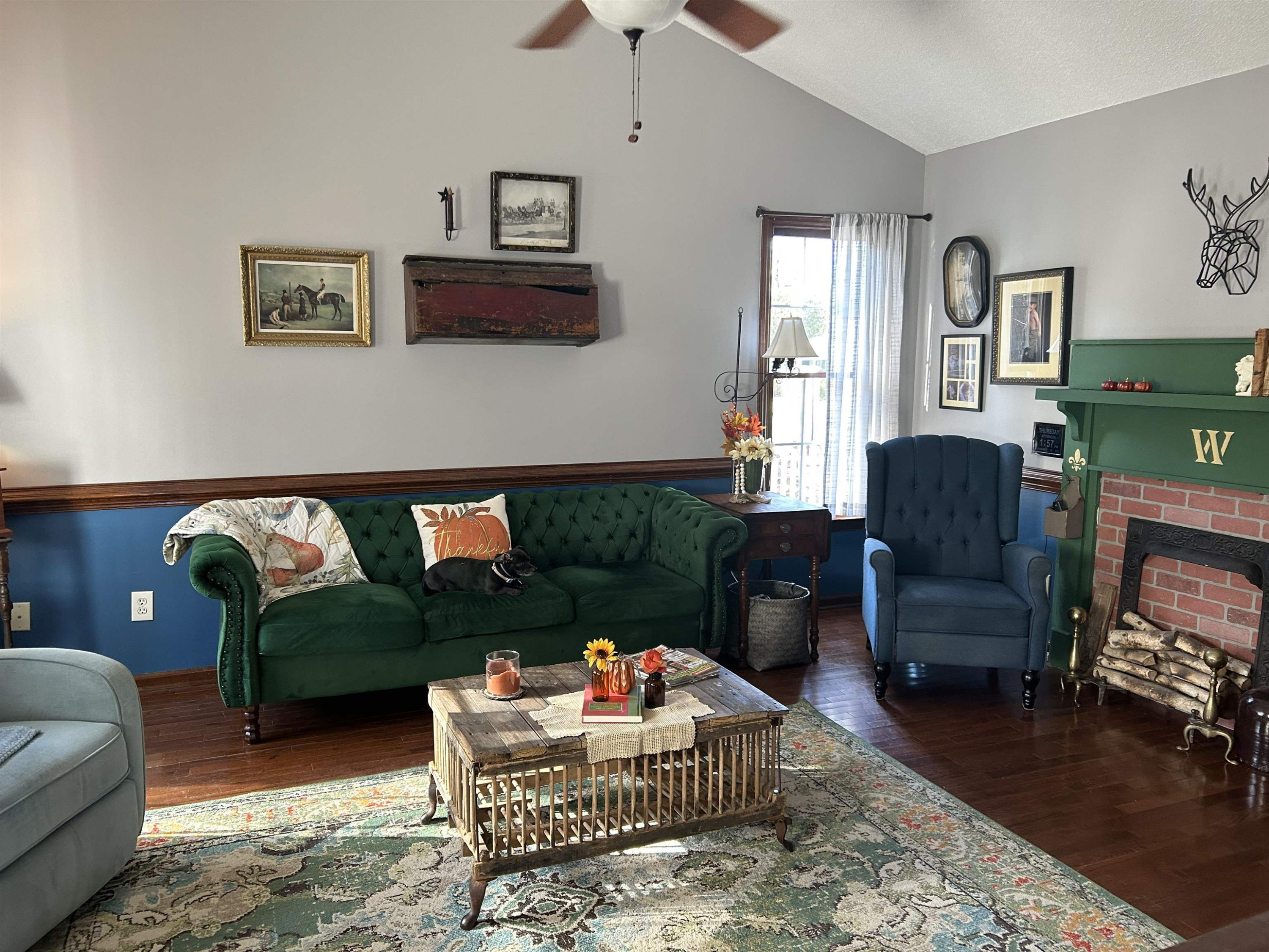 91 Violet Lane Coats, NC 27521 - Photo 11 of 19 a living room with furniture and wooden floor