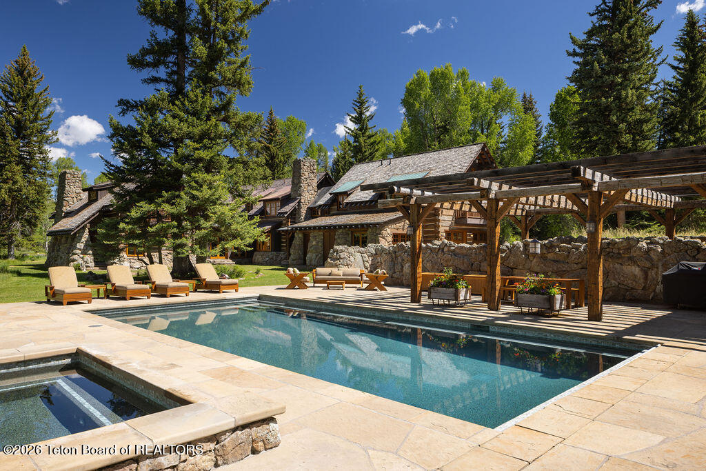 1275 South Ely Springs Road Jackson, WY 83001 - Photo 10 of 59 Pool Terrace