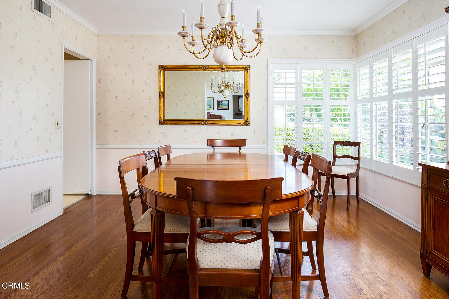 3775 Hampton Road Pasadena, CA 91107 - Photo 8 of 28 a view of a dining room with furniture window and wooden floor