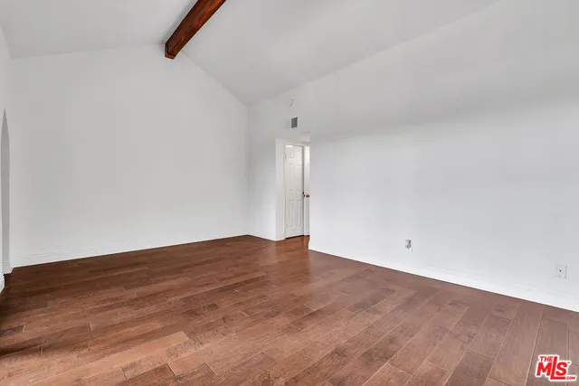 a view of an front door