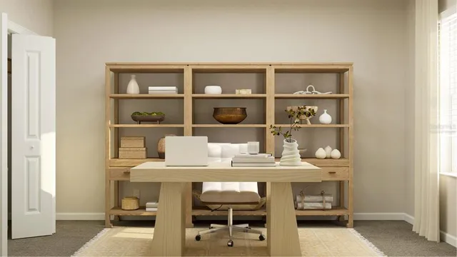 a dining room with a table and chairs