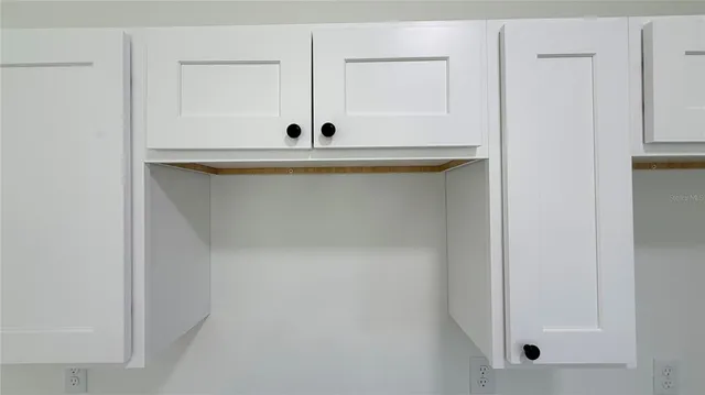 a close view of door