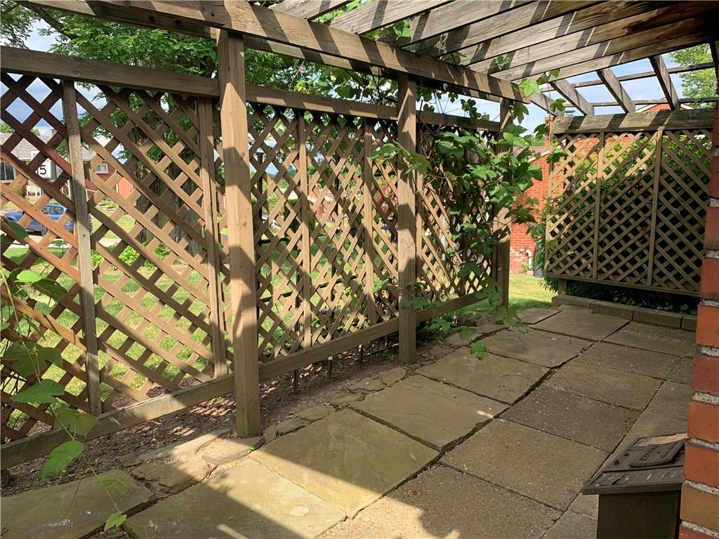 4227 Greenridge Road Pittsburgh, PA 15234 - Photo 20 of 23 Private side patio, perfect for privacy and grilling.