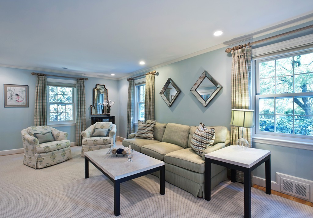 15 Jackson Road Wellesley, MA 02481 - Photo 4 of 27 a living room with furniture and a large window