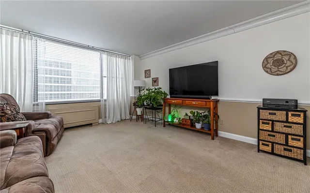 a view of a hallway with entryway