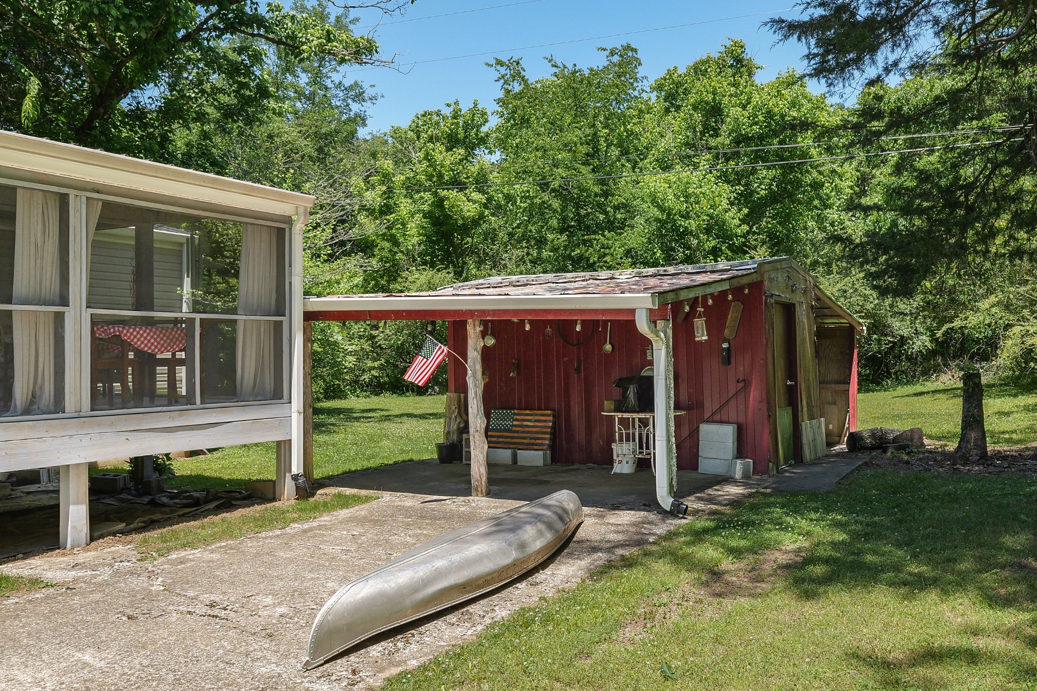21 Lincoln Lake Road Kelso, TN 37348 - Photo 5 of 26 swimming pool view with a seating space and a garden view