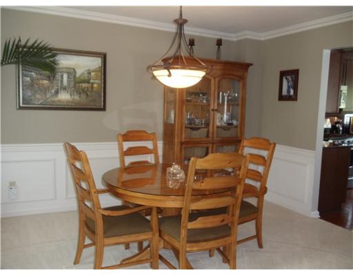 Dining Room. Formal Dining room with wainscotting