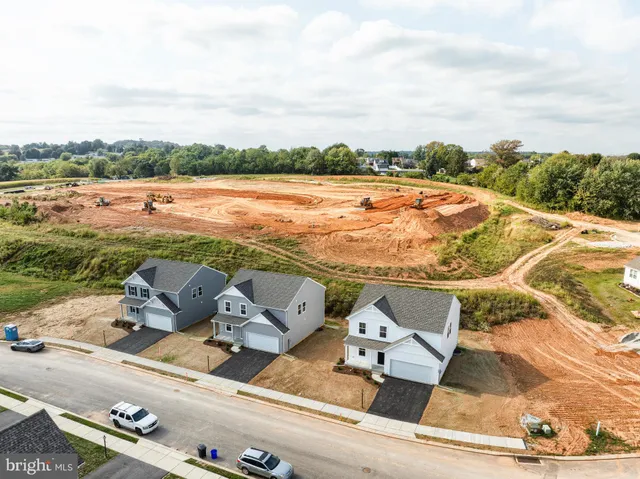an outdoor space with furniture