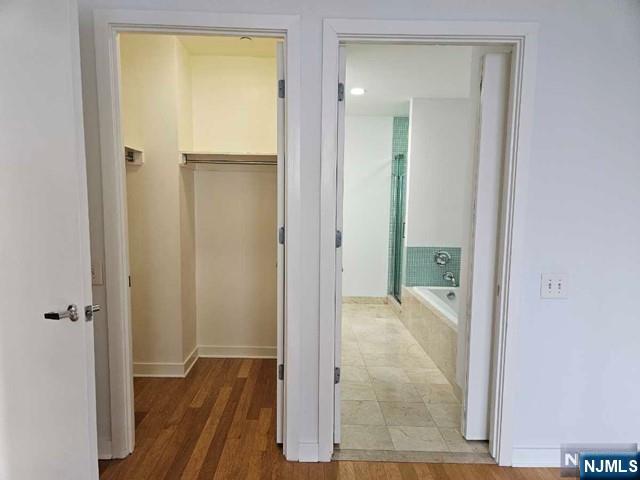 807 Hudson Park Edgewater, NJ 07020 - Photo 12 of 27 wooden floor in a gallery