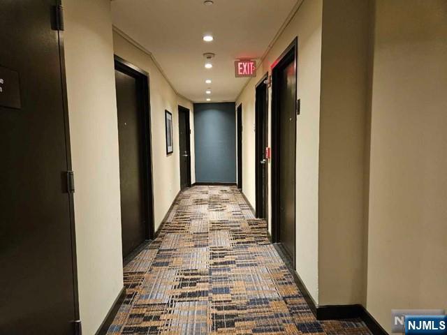 807 Hudson Park Edgewater, NJ 07020 - Photo 18 of 27 a view of hallway with stairs