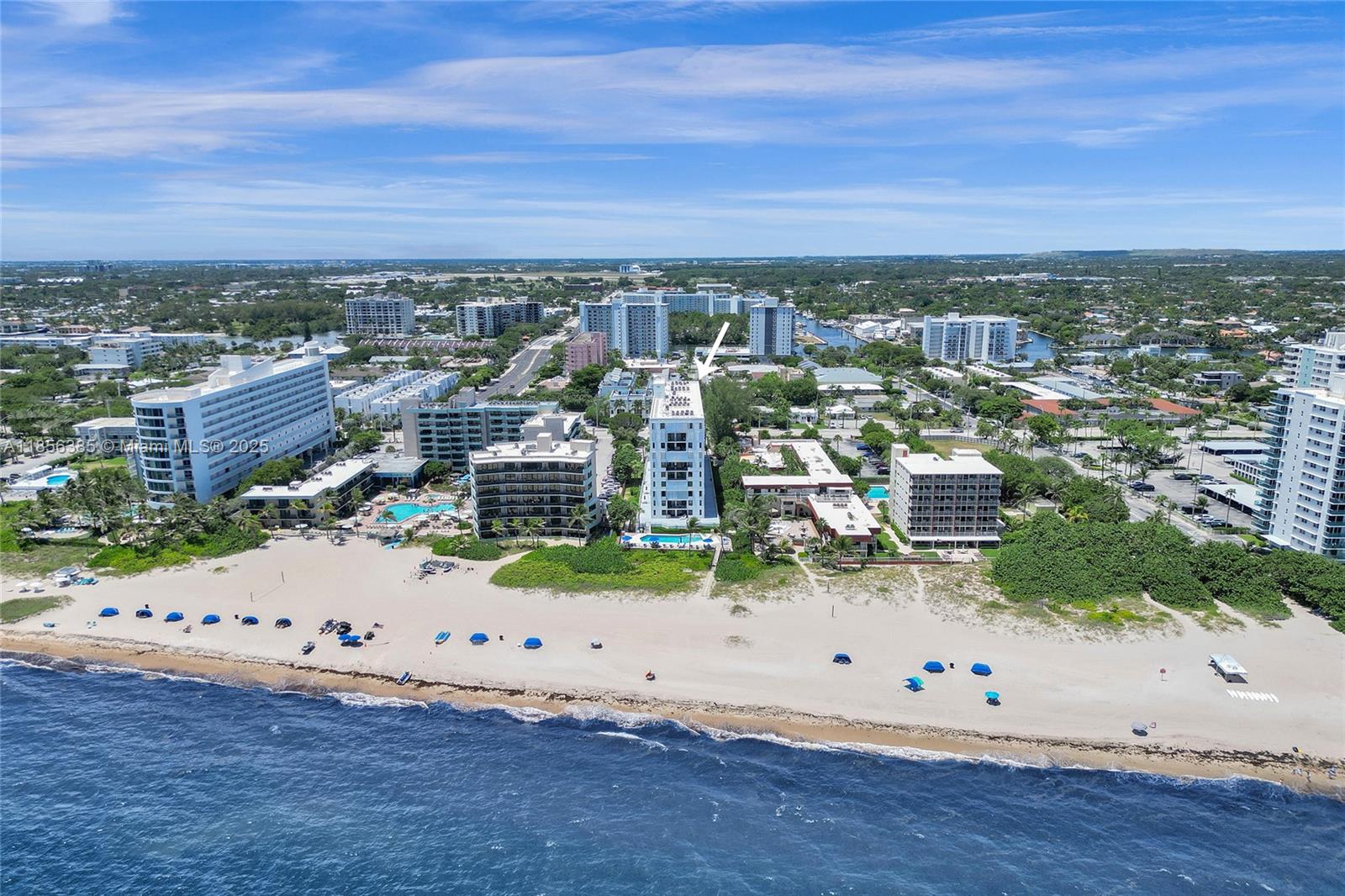 1500 North Ocean Boulevard, Unit 801 Pompano Beach, FL 33062 - Photo 27 of 58 an aerial view of a city