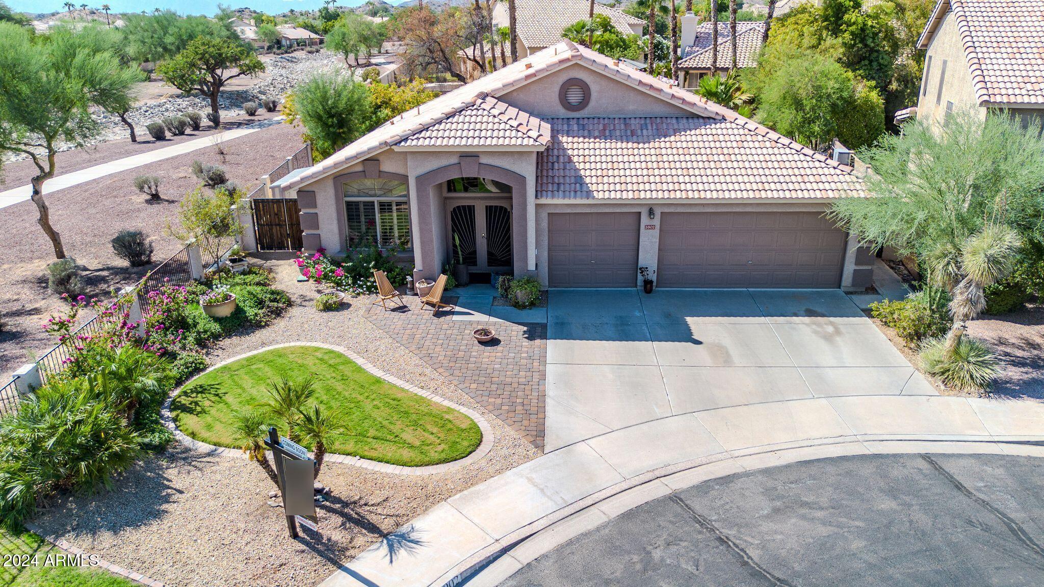 3902 East Agave Road Phoenix, AZ 85044 - Photo 54 of 73 Front Yard Drone View